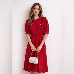 saks fifth avenue peplum dress Zimmermann Illuminate Peplum Midi-Shirtdress